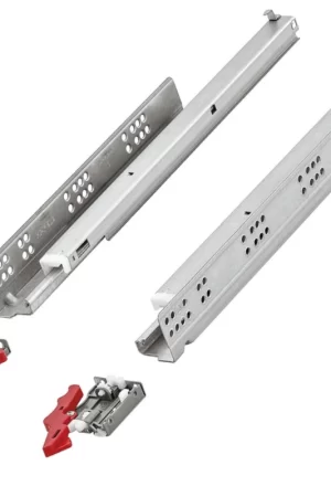 Corrediça invisível amortecedor HAFELE 500MM GT2